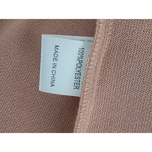 New Camel Longline Belted Coat Womens Size S Tailored Wool Look Elegant Winter - Picture 6 of 7